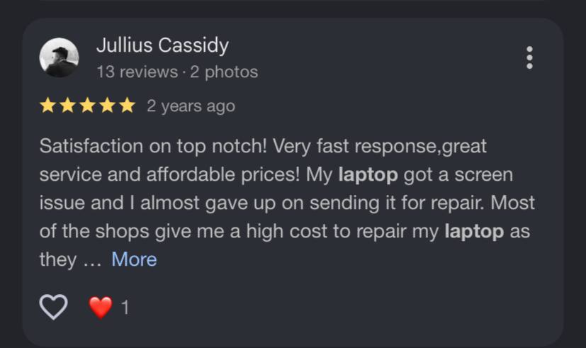 Screen Issue